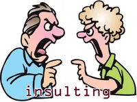 Definition & pronunciation of insulting