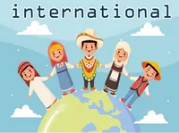 Definition & pronunciation of international