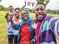 Definition & pronunciation of joy