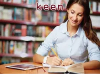 Definition & pronunciation of keen