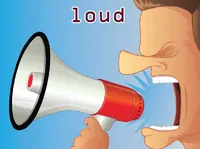 Definition & pronunciation of loud