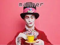 Definition & pronunciation of manner