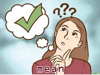 Definition & pronunciation of mean