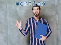 Definition & pronunciation of mention