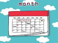 Definition & pronunciation of month