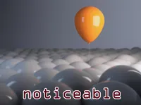 Definition & pronunciation of noticeable