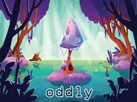 Definition & pronunciation of oddly