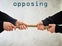 Definition & pronunciation of opposing