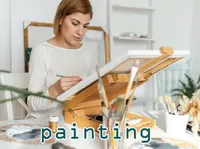 Definition & pronunciation of painting