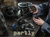 Definition & pronunciation of partly