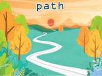 Definition & pronunciation of path
