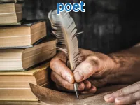 Definition & pronunciation of poet