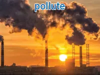 Definition & pronunciation of pollute