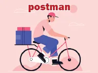 Definition & pronunciation of postman