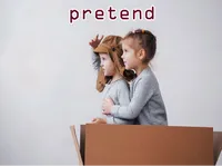 Definition & pronunciation of pretend