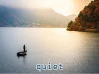 Definition & pronunciation of quiet