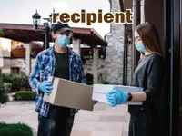 Definition & pronunciation of recipient