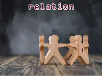 Definition & pronunciation of relation
