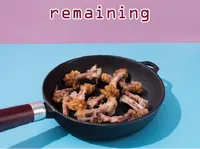 Definition & pronunciation of remaining