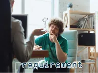 Definition & pronunciation of requirement