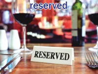 Definition & pronunciation of reserved