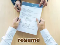 Definition & pronunciation of resume