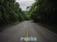 Definition & pronunciation of route
