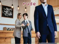 Definition & pronunciation of rude