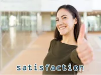Definition & pronunciation of satisfaction
