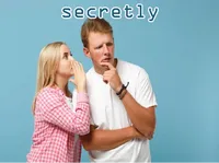 Definition & pronunciation of secretly