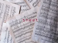 Definition & pronunciation of sheet