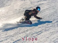 Definition & pronunciation of slope