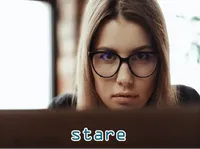 Definition & pronunciation of stare