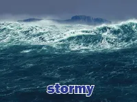 Definition & pronunciation of stormy