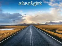 Definition & pronunciation of straight