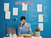 Definition & pronunciation of strain