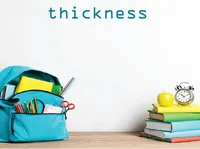 Definition & pronunciation of thickness