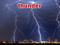 Definition & pronunciation of thunder