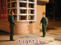 Definition & pronunciation of tightly
