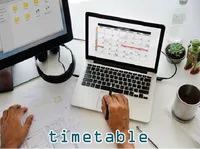 Definition & pronunciation of timetable