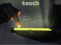 Definition & pronunciation of touch