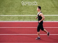Definition & pronunciation of track