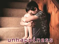 Definition & pronunciation of unhappiness