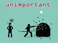 Definition & pronunciation of unimportant