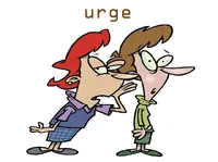 Definition & pronunciation of urge