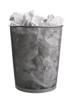 Definition & pronunciation of wastebasket