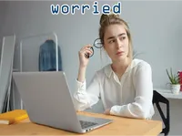 Definition & pronunciation of worried