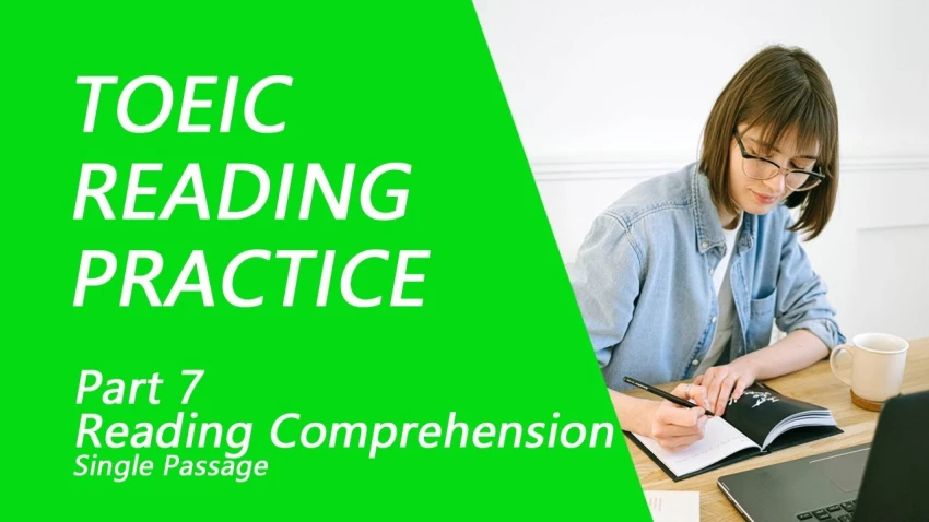 TOEIC Part 7 Test Preparation: Conquer the Most Difficult Reading Comprehension Type