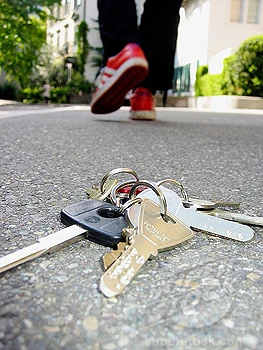 He has lost my key